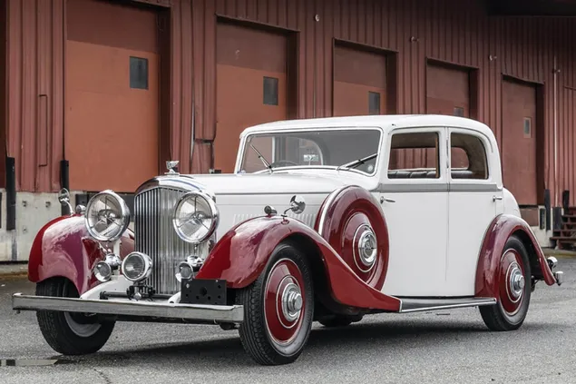 1934 Bentley 3.5L Sport Saloon 01 HD papel de parede