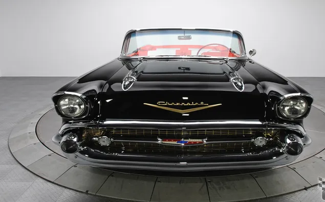 Шпалери 1957 chevrolet black danchuk bel air HD
