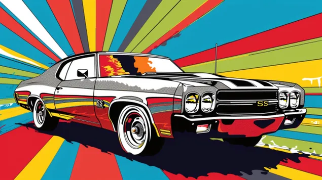 1970 chevrolet el camino ss: ein vintage-klassiker herunterladen