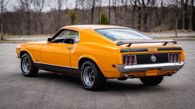 1970 Ford Mustang Mach 1 07 2K wallpaper download