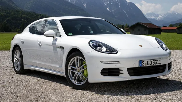 2013 Porsche Panamera S E-Hybrid 04 HD muurpapier