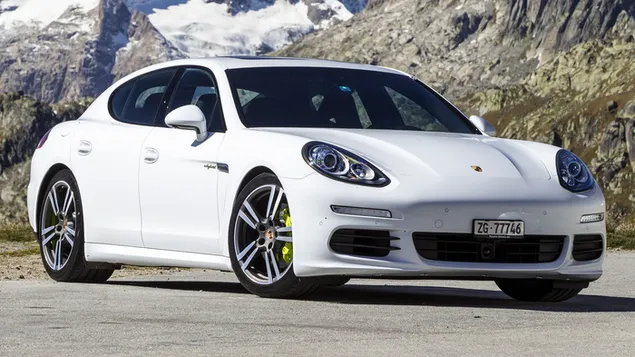 2013 Porsche Panamera S E-Hybrid 06 HD muurpapier
