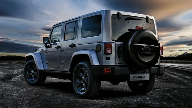 Jeep Wrangler Unlimited Black Edition II 01 2015 کاغذدیواری  HD
