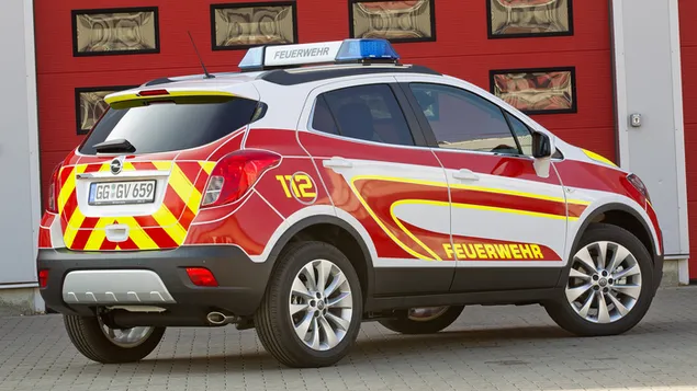 Tapeta 2015 Opel Mokka Feuerwehr HD