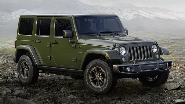 2016 m. Jeep Wrangler Unlimited 75-osios metinės 05 HD ekrano užsklanda