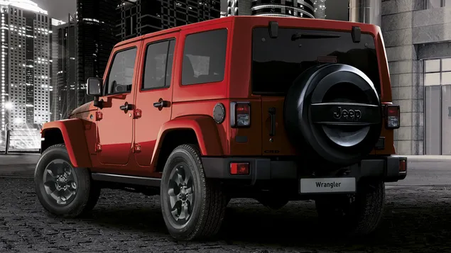 2017 m. Jeep Wrangler Unlimited Night Eagle 01 HD ekrano užsklanda