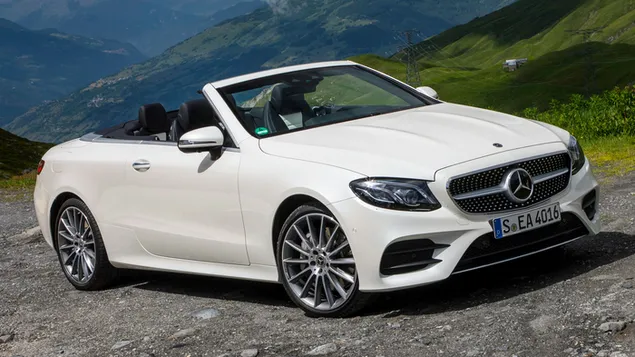 2017 Mercedes-Benz E 400 4Matic Cabriolet AMG Line 07 HD wallpaper download