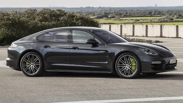 2017 Porsche Panamera Turbo S E-Hybrid SportDesign Pakket 02 HD muurpapier