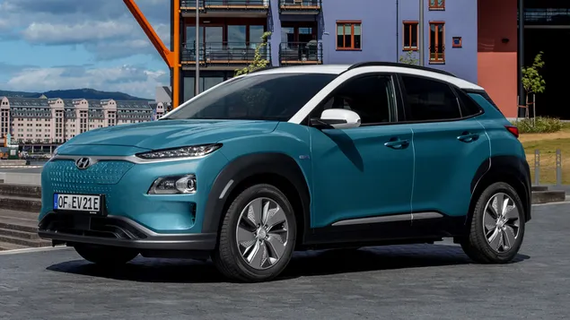 2018 Hyundai Kona Electric 01 HD wallpaper download