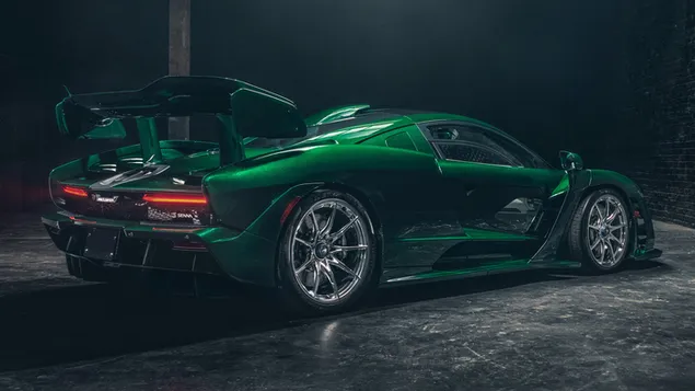 McLaren Senna Fux Green 2018 توسط MSO 04 کاغذدیواری  HD
