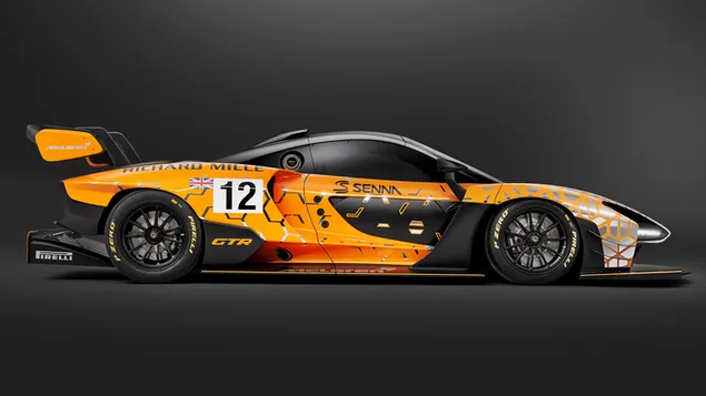 مک لارن سنا GTR کانسپت 02 2018 کاغذدیواری  HD