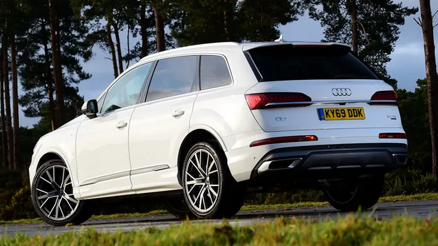 Audi Q7 50 TDI Black Edition 02 2019 کاغذدیواری  HD