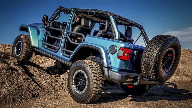 2019 Јееп Вранглер Унлимитед Рубицон од Мопар 01 HD позадина