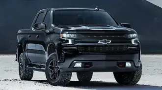 2020 Chevrolet Silverado Z71 Trail Boss Crew Cab Midnight Edition HD ozadje