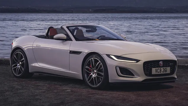 2020 m. Jaguar F-Type P 450 Convertible R-Dynamic 01 HD ekrano užsklanda