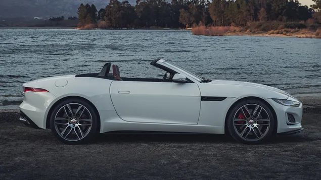 2020 m. Jaguar F-Type P 450 Convertible R-Dynamic 02 HD ekrano užsklanda