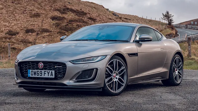 2020 m. Jaguar F-Type P 450 Coupe R-Dynamic 02 HD ekrano užsklanda