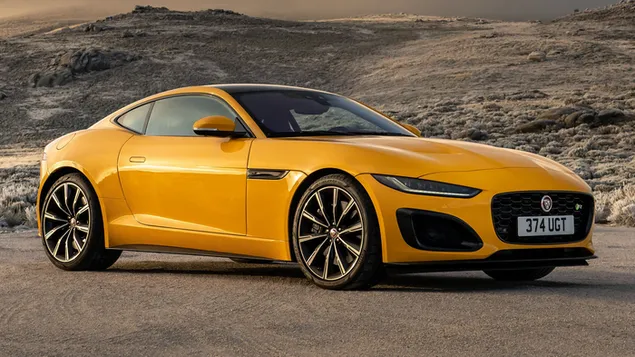 2020 Jaguar F-Type R Coupe 01 HD bakgrund