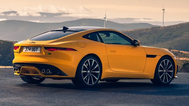 2020 m. Jaguar F-Type R Coupe 04 HD ekrano užsklanda