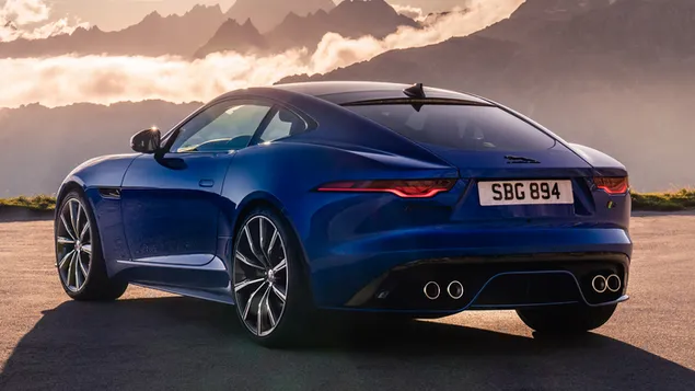 2020 Jaguar F-Type R Coupe 06 HD bakgrund