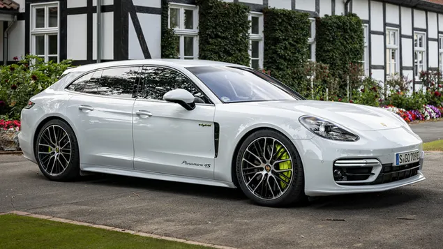 2020 Porsche Panamera 4S E-Hybrid Sport Turismo SportDesign Pakket 02 HD muurpapier