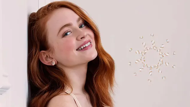 (2021) Adorable 'Sadie Sink' in Chopard Happy Diamonds Photoshoot download