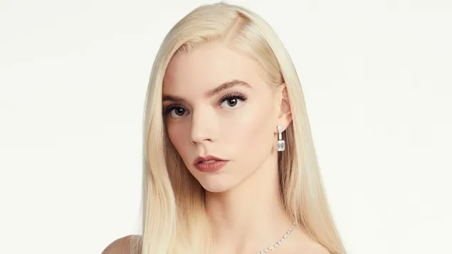 (2021) 'Anya Taylor Joy' en la sesión de fotos de los Globos de Oro
