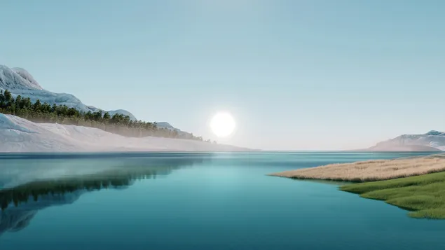 (2021) Calm Summer - Windows 11 Background