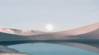 (2021) Manhã do Deserto - Plano de Fundo do Windows 11 4K papel de parede