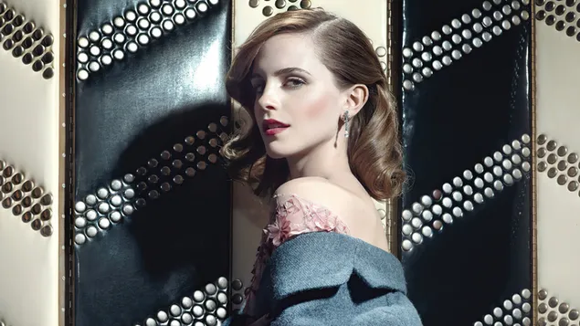 (2021) 'Emma Watson' dalam W Magazine Photoshoot 4K kertas dinding
