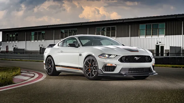 2021 Ford Mustang Mach 1 06 4K sfond