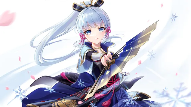 (2021) Kamisato 'Ayaka' : Genshin Impact (Anime Video Game) download