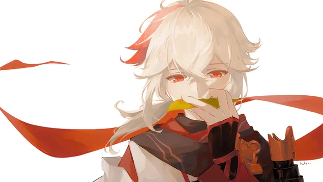 (2021) Kazuha (personaje de Anemo) - Genshin Impact [videojuego de anime] 4K fondo de pantalla