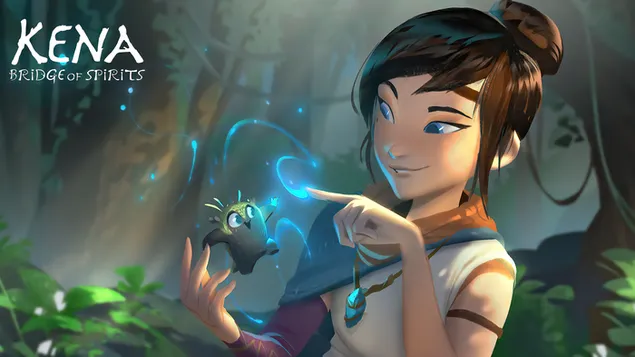 (2021) کنا (فن آرت) | "کنا - پل ارواح" [بازی ویدئویی] کاغذدیواری  4K