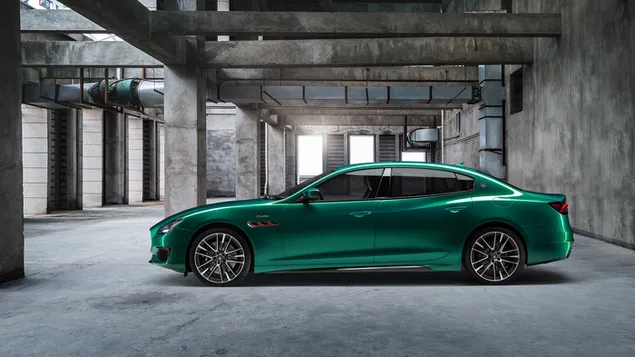 2021 Maserati Quattroporte Trofeo 3.8 V8 Twin Turbo 03 4K วอลเปเปอร์