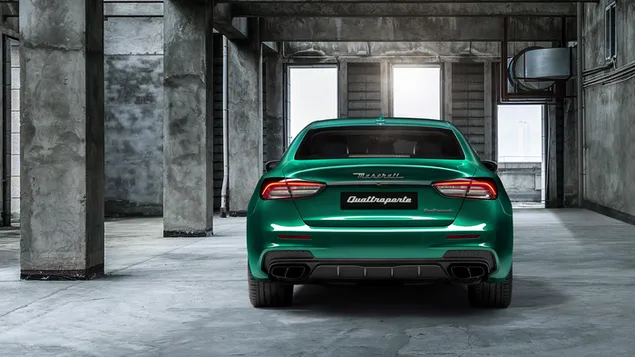 2021 Maserati Quattroporte Trofeo 3.8 V8 Twin Turbo 04 4K วอลเปเปอร์