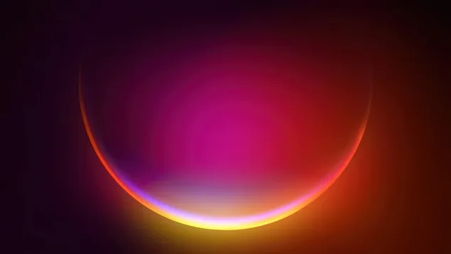 (2021) Moon Arc - Windows 11 Achtergrond download