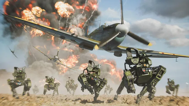 （2021）Robot Dogs-Battlefield 2042（ビデオゲーム）