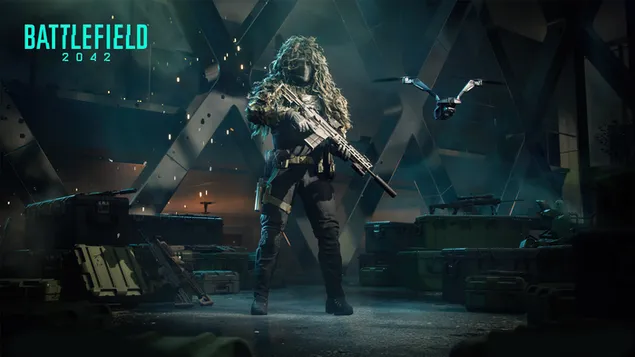 (2021) Специалист «Каспер» - Battlefield 2042 (видеоигра) 4K обои