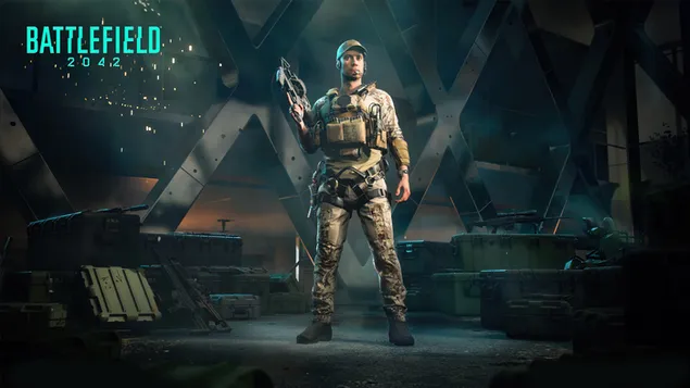 (2021) Специалист «Вебстер Маккей» - Battlefield 2042 (видеоигра) 4K обои