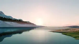 Tapeta (2021) Sunset Moments – pozadí Windows 11 4K