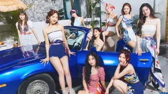 (2021) สมาชิกที่งดงามของ TWICE ในการถ่ายภาพ MV 'Alcohol-Free' 4K วอลเปเปอร์