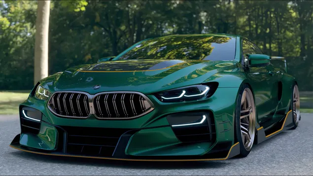 2022 grün bmw m8 gtr herunterladen