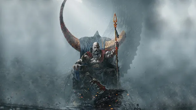 (2022) King 'Kratos' - God Of War: Ragnarok (Video Game)