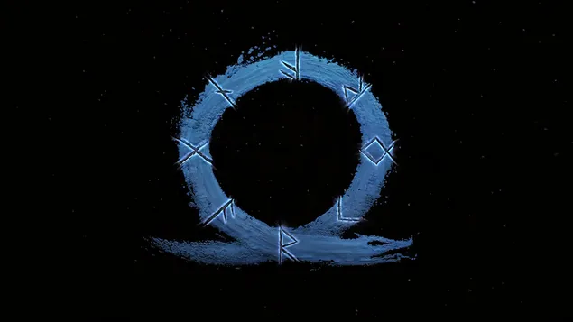 (2022) Spell Logo - God Of War: Ragnarok (Video Game)