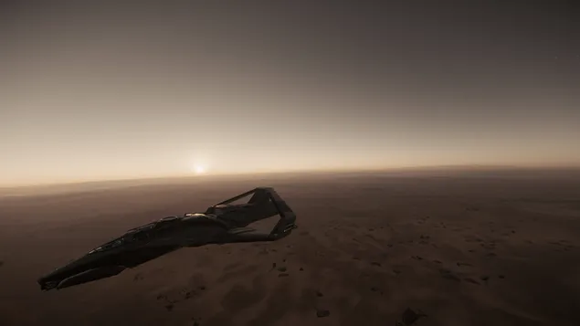 325a - 戰鬥航天器 4K 壁紙