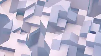 3D 기하학적 모양 2K 배경화면