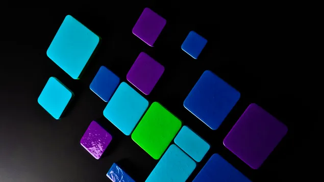 Sfondi i desktopit 3D katror v2 4K sfond