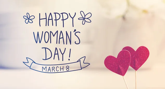 8. März - Wünsche zum Frauentag herunterladen