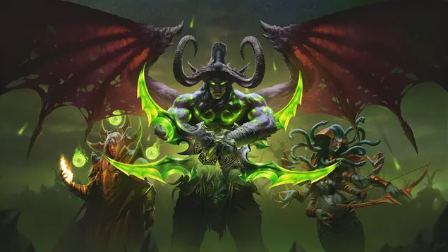 (8k) Illidan Stormrage - World of Warcraft (WOW) download